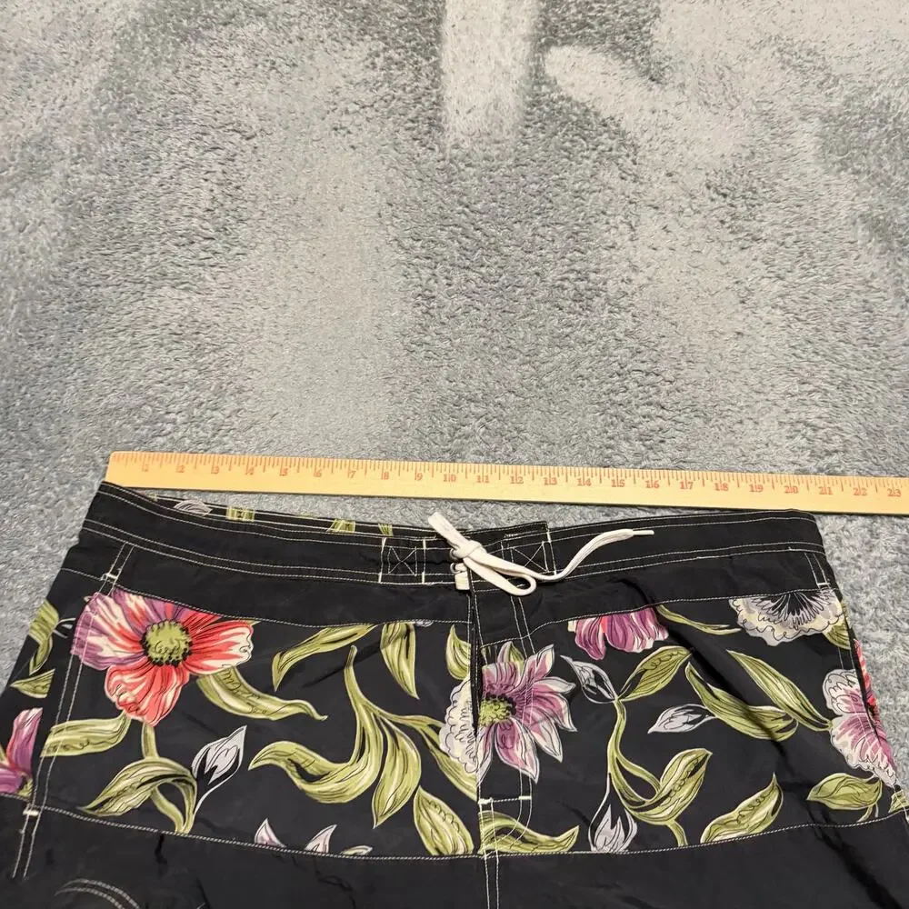 Polo Ralph Lauren Sport Swim Trunks Men’s XXL Black Floral Lined Performance